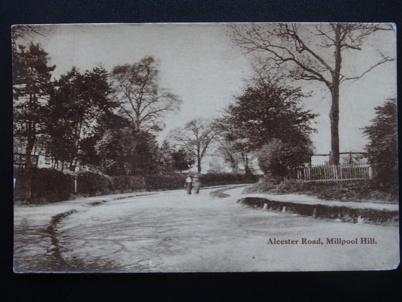 Birmingham MILLPOOL HILL Alcester Road c1918 Postcard by H.B. Stainton