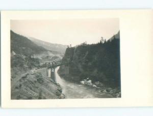 Pre-1918 rppc ROCKY MOUNTAINS Banff & Jasper & Canmore & Lake Louise AB W1087