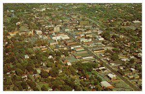 Postcard AERIAL VIEW SCENE Salisbury North Carolina NC AU3976