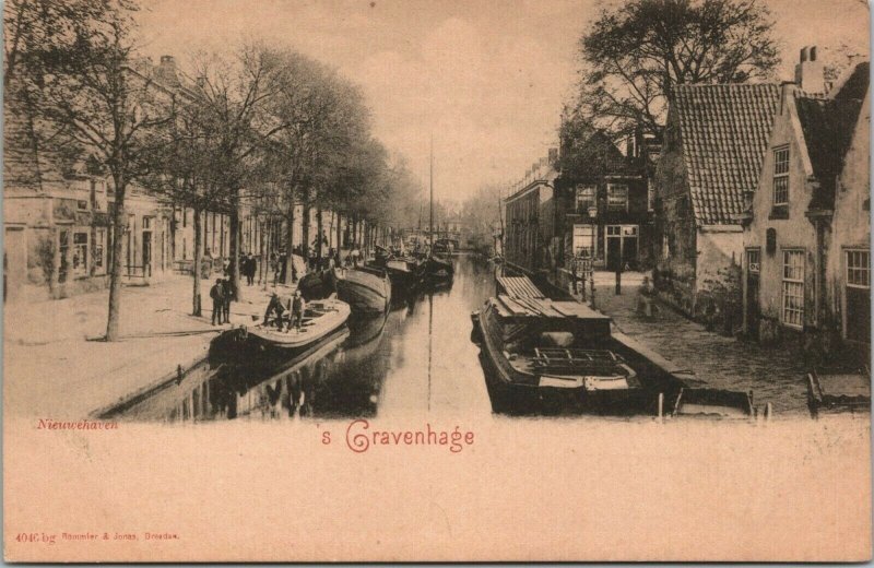 Netherlands Den Haag The Hague Vintage Postcard 01.45