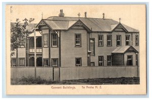 c1910s Convent Buildings Te Aroha New Zealand NZ Unposted Antique Postcard