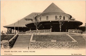 Vtg Grand Rapids Michigan MI Ramona Theatre pre-1908 Raphael Tuck Postcard