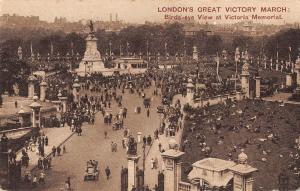 BR101681 london s great victory march victoria memorial  uk