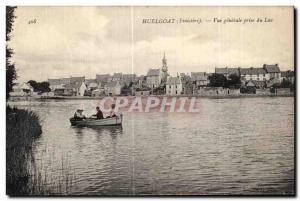Old Postcard Huelgoat (Finistere) General View from the Lake