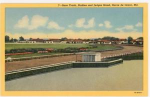 Race Track -  Stables & Judges Stand -  Havre De Grace MD...