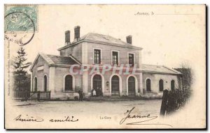 Old Postcard Avenay The Train Trains