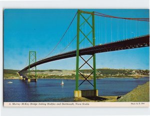 Postcard A. Murray McKay Bridge, Canada 
