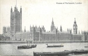 London Thames navigation & sailing paddle steamer Parliament coal barge