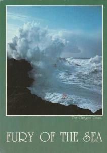 Fury of the Sea - Pacific Ocean on the Oregon Oregon - pm 1990