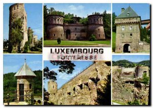 Postcard Modern Luxembourg Fortress