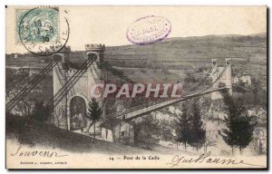 Old Postcard Pont de la Caille