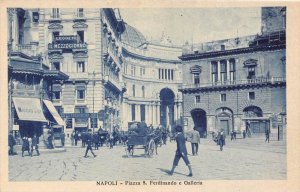 Italy  Napoli   Piazza S.Ferdinando e Galleria