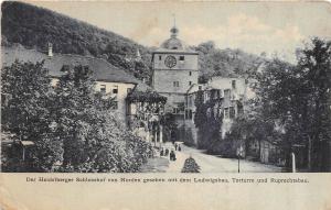 BR37812 Der Heidelberger schlosshof von norden gesehen mit den Ludwigsba germany