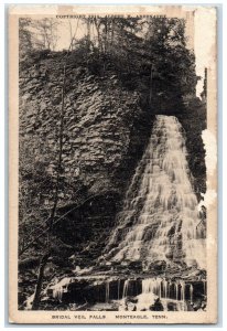 1927 Bridal Veil Falls Monteagle Tennesse TN Waterfalls Posted Vintage Postcard