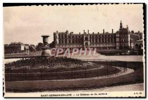 Postcard Old Saint Germain En Laye Le Chateau seen from the pit