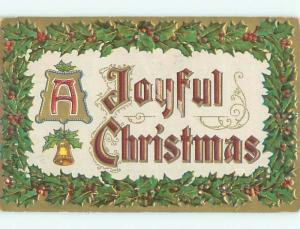 Divided-Back CHRISTMAS SCENE Great Postcard W9044