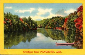 Arkansas Greetings From Pangburn 1955