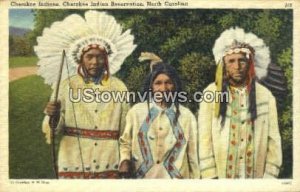 Cherokee Indians - North Carolina NC  