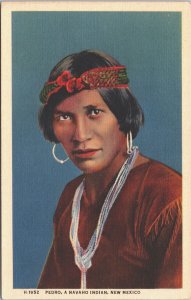 USA Pedro A Navajo Indian Native American New Mexico Linen 09.42