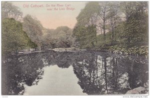 Old CATHCART , on the River Cart near the Linn Bridge , Scotland , 00-10s