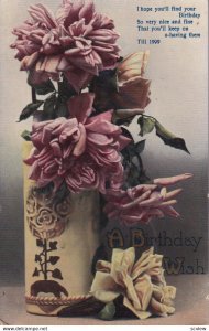 RP; BIRTHDAY, PU-1913; A Birthday Wish, Flowers