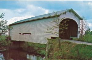 Offutt's Ford Covered Bridge near Arlington, Rush County IN, Indiana