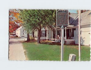 Postcard Coolidge Homestead, Plymouth, Vermont