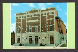 KS View Brown Grand Theatre Concordia Kansas Postcard PC Theater