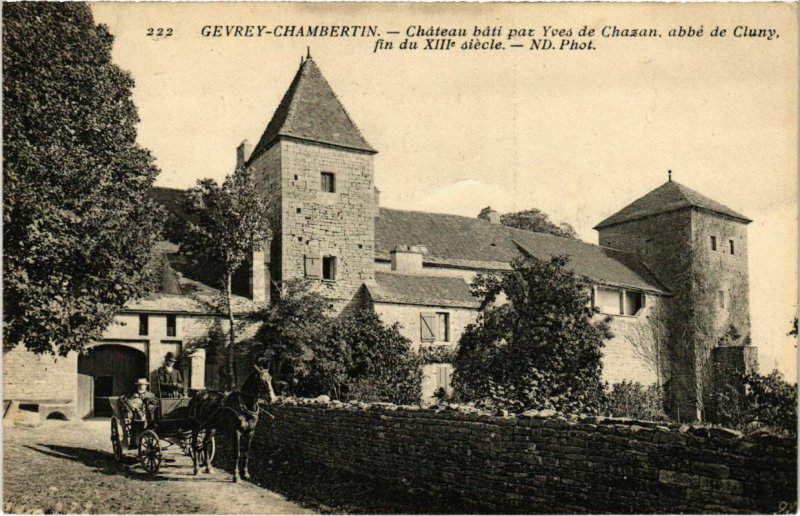 CPA Gevrey-Chambertin - Chateau bati pac Yves de Chazan abbe de Cluny (103305)