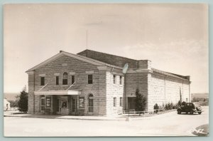  Fort Riley In Old Missouri Weaver Bros of Ozark MO*~PX Theatre~RPPC 1940s Car 