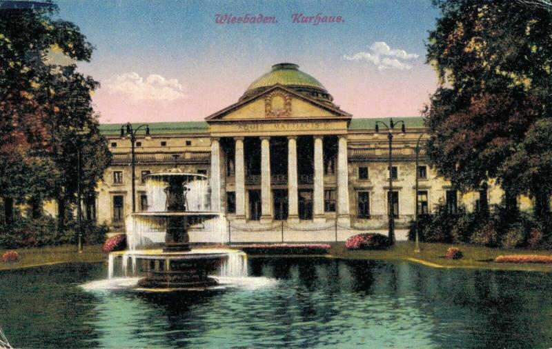 Germany Wiesbaden Kurhaus 02.70