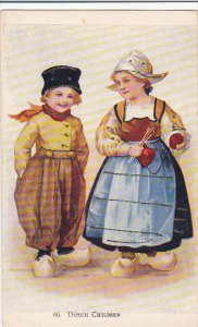 Dutch Children In Costume