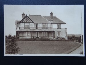 Wales CRICCIETH Bryn Awelon c1920's RP Postcard by Photochrom Co 49198