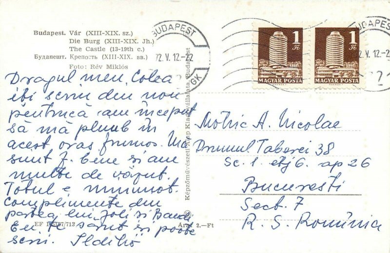 Hungary Budapest the castle