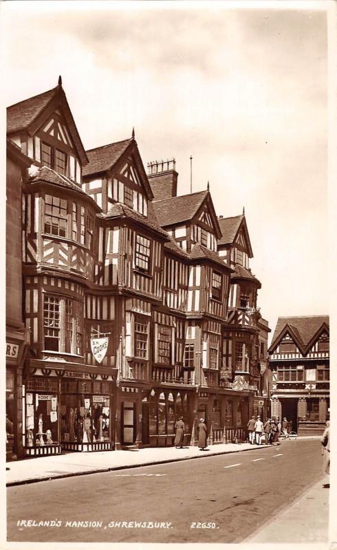 BR94249 shrewsbury  ireland s mansion real photo   uk