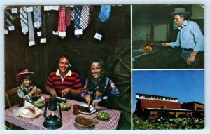 GARDEN GROVE, California CA ~ PINNACLE PEAK Steak House Neckties 1970s Postcard