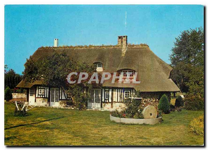 Modern Postcard Normandy Picturesque Chaumiere Normande