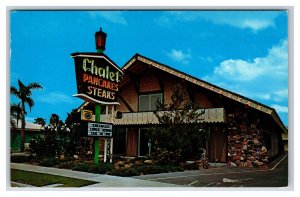 Chalet Pancake House Restaurant Anaheim CA California UNP Chrome Postcard U16