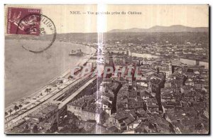 Nice Old Postcard General view taken from the castle