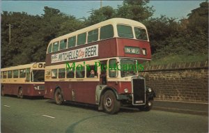 Road Transport Postcard -Lancaster Corporation 128 Leyland PD2/41 Bus Ref.SW9698