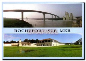 Modern Postcard Rochefort sur Mer The Viaduct spanning the Charente The Royal...