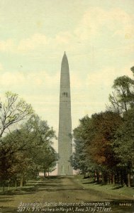 VT - Bennington. Battle Monument