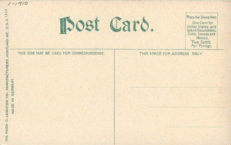 ALLEGHENY PENNSYLVANIA C-1910 Leighton postcard 4590