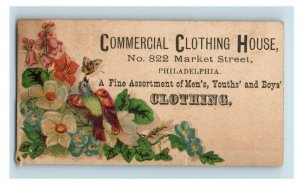 1870s-80s Commercial Clothing House Flowers Birds Image Lot Of 11 P218