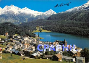 Modern Postcard St. Moritz