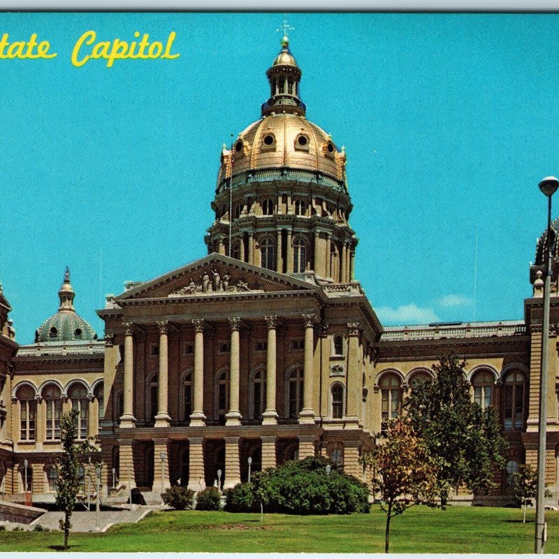 1971 Des Moines, IA Iowa State Capitol, Old World Antiquitech Tartaria Dome A227