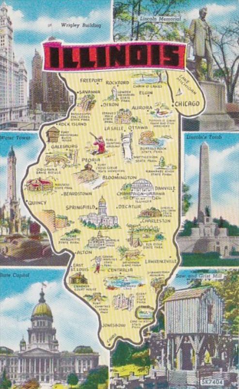 Map Of Illinois