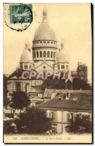 Old Postcard Paris Le Sacre Coeur