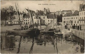 CPA VANNES-Les Quais (27544)