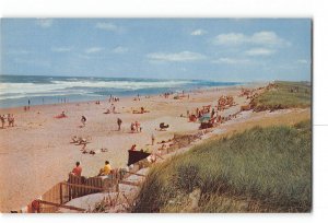 Eastham Cape Cod Massachusetts MA Vintage Postcard Nauset Beach